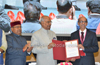 President  Ram  Nath Kovind presents National Award to SDM Mangala Jyothi Integrated School